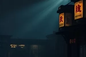 十二楼的风居民楼窗边光影画面